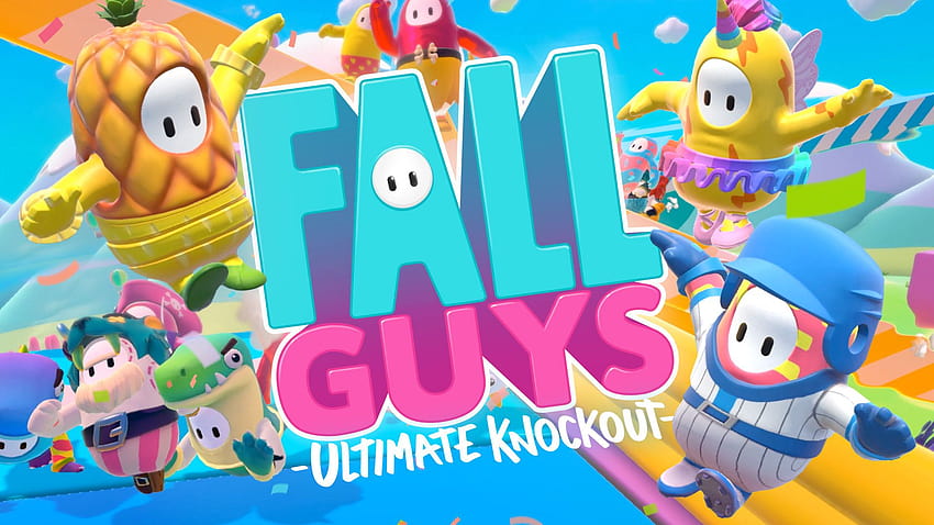 Przewodnik po minigrach Fall Guys, najlepszy nokaut w Fall Guys Tapeta HD