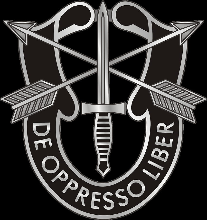 米陸軍特殊部隊グループ、特殊部隊のロゴ HD電話の壁紙