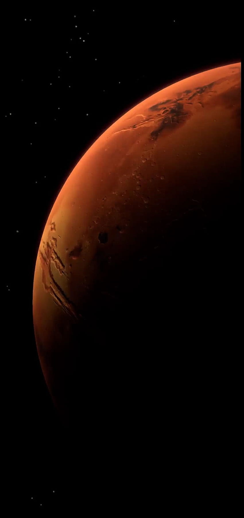 Kosmos na Marsa, kosmos na żywo Tapeta na telefon HD