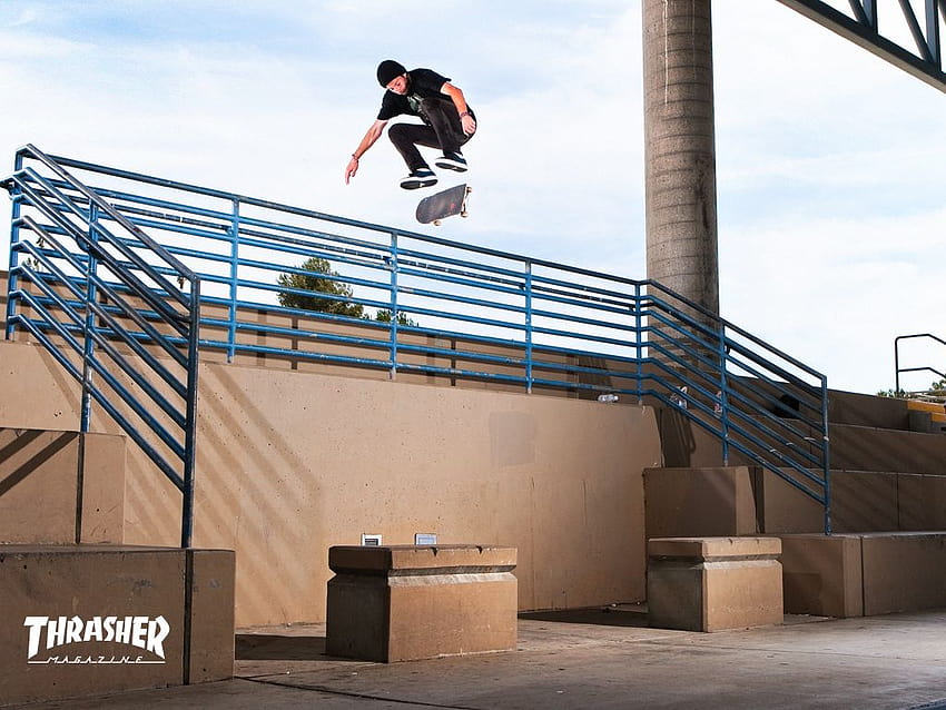Thrasher Magazine, skateboarding thrasher HD wallpaper