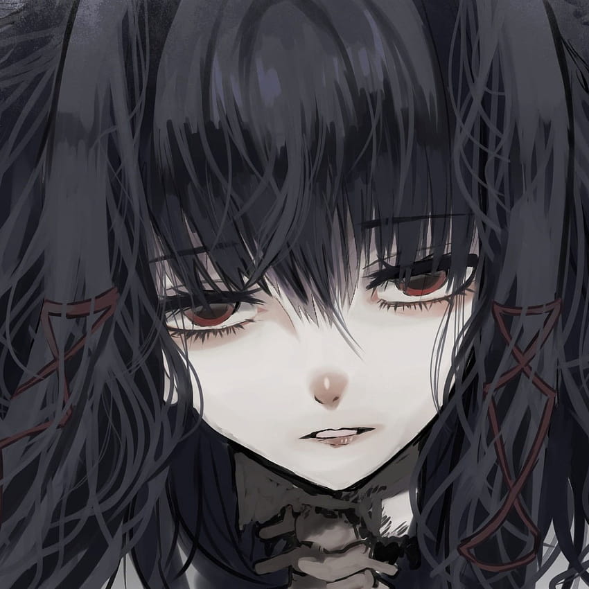 Anime Girl, Gothic, Close Up, Depressed, Black • For You For & Mobile ...