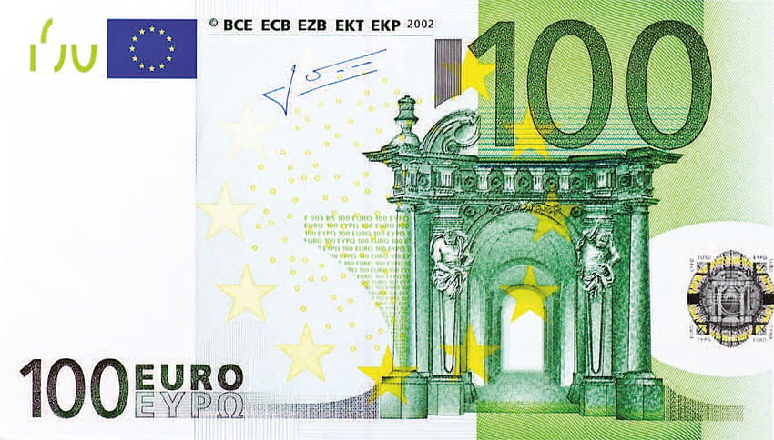 100ユーロ紙幣・ストック、 高画質の壁紙
