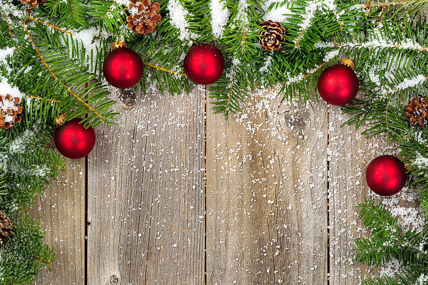 Rustic Christmas HD wallpaper