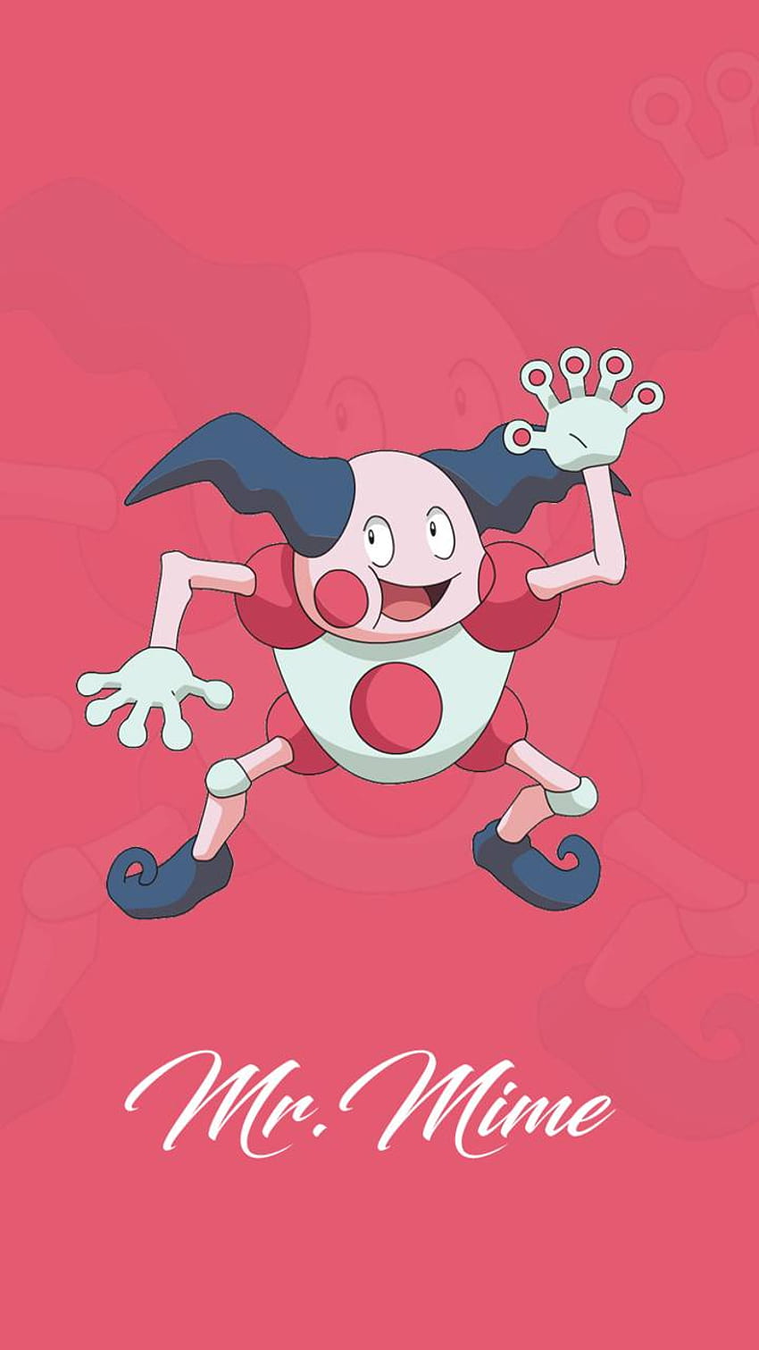 MrMime by PnutNickster, mr mime HD phone wallpaper