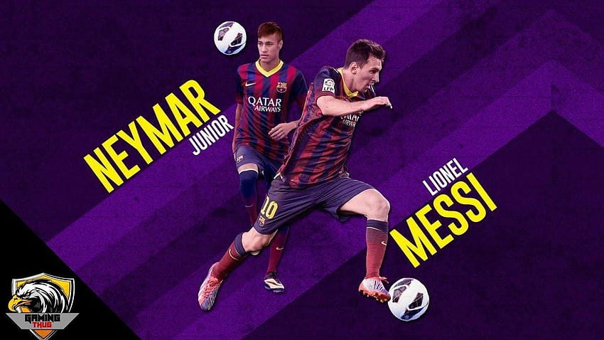 Messi and Neymar, messi neymar HD wallpaper