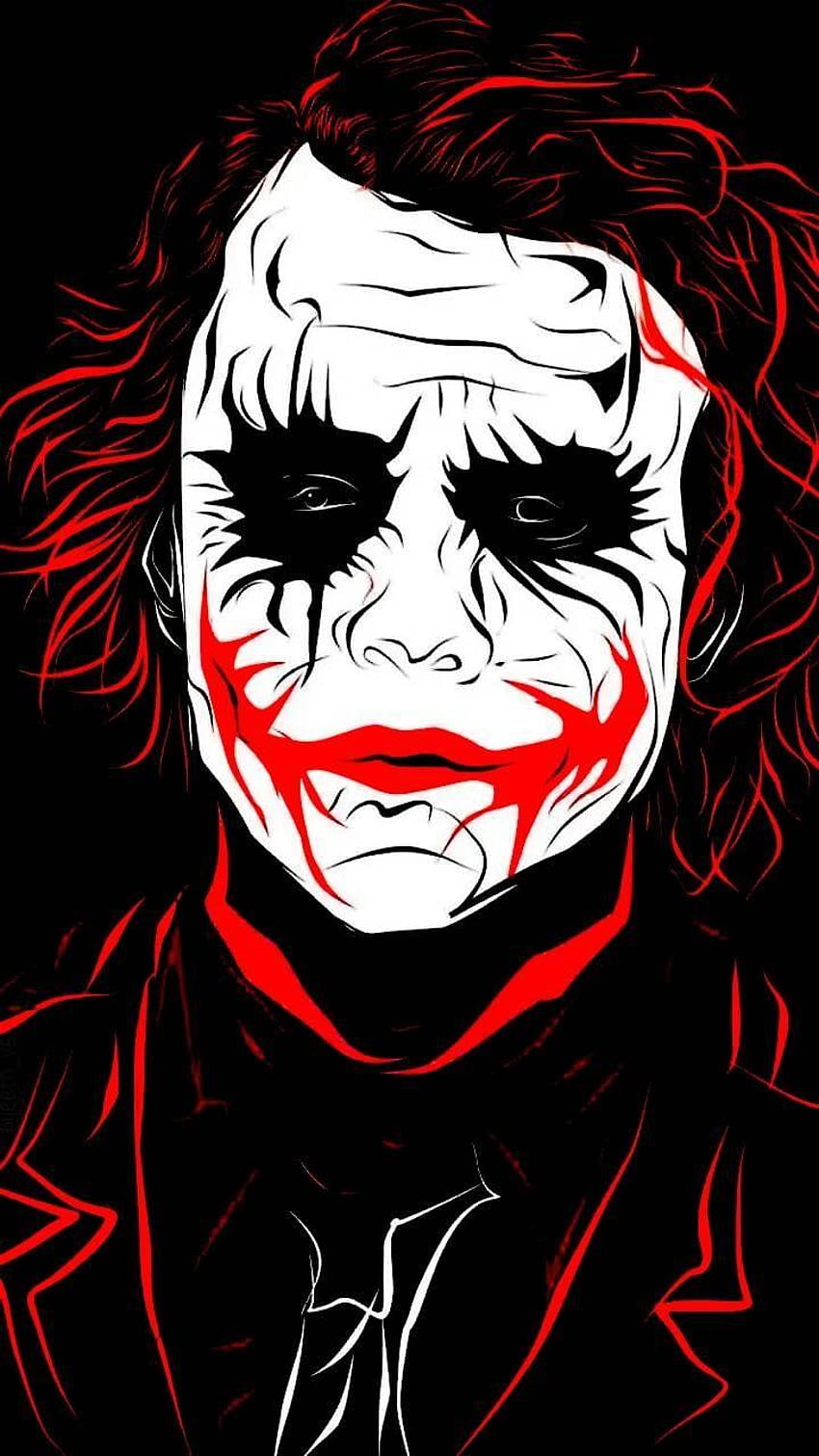 Joker Dark Knight สกรีนเซฟเวอร์มือถือโจ๊กเกอร์ วอลล์เปเปอร์โทรศัพท์ HD