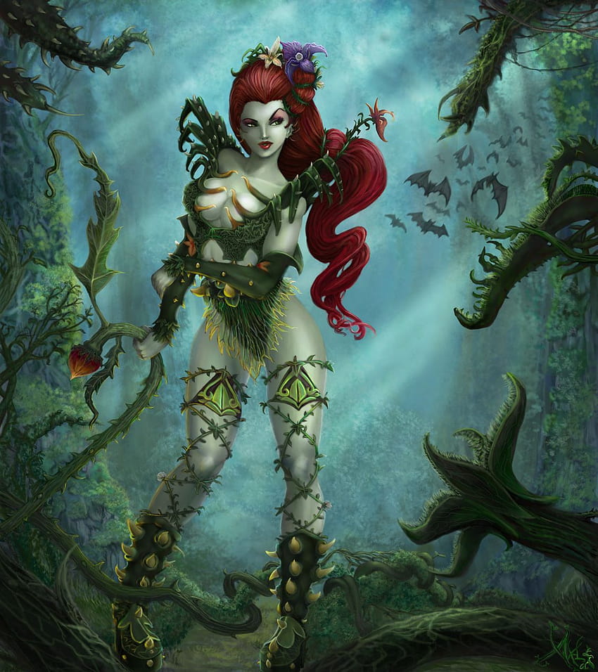 Poison Ivy 3 EchoMon [1130x1271] for your, poison ivy phone HD phone wallpaper
