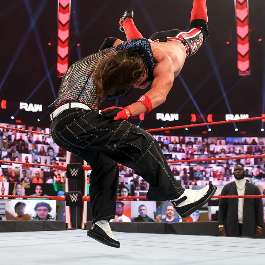 Raw 2/8/2021 ~ AJ Styles vs Jeff Hardy HD phone wallpaper
