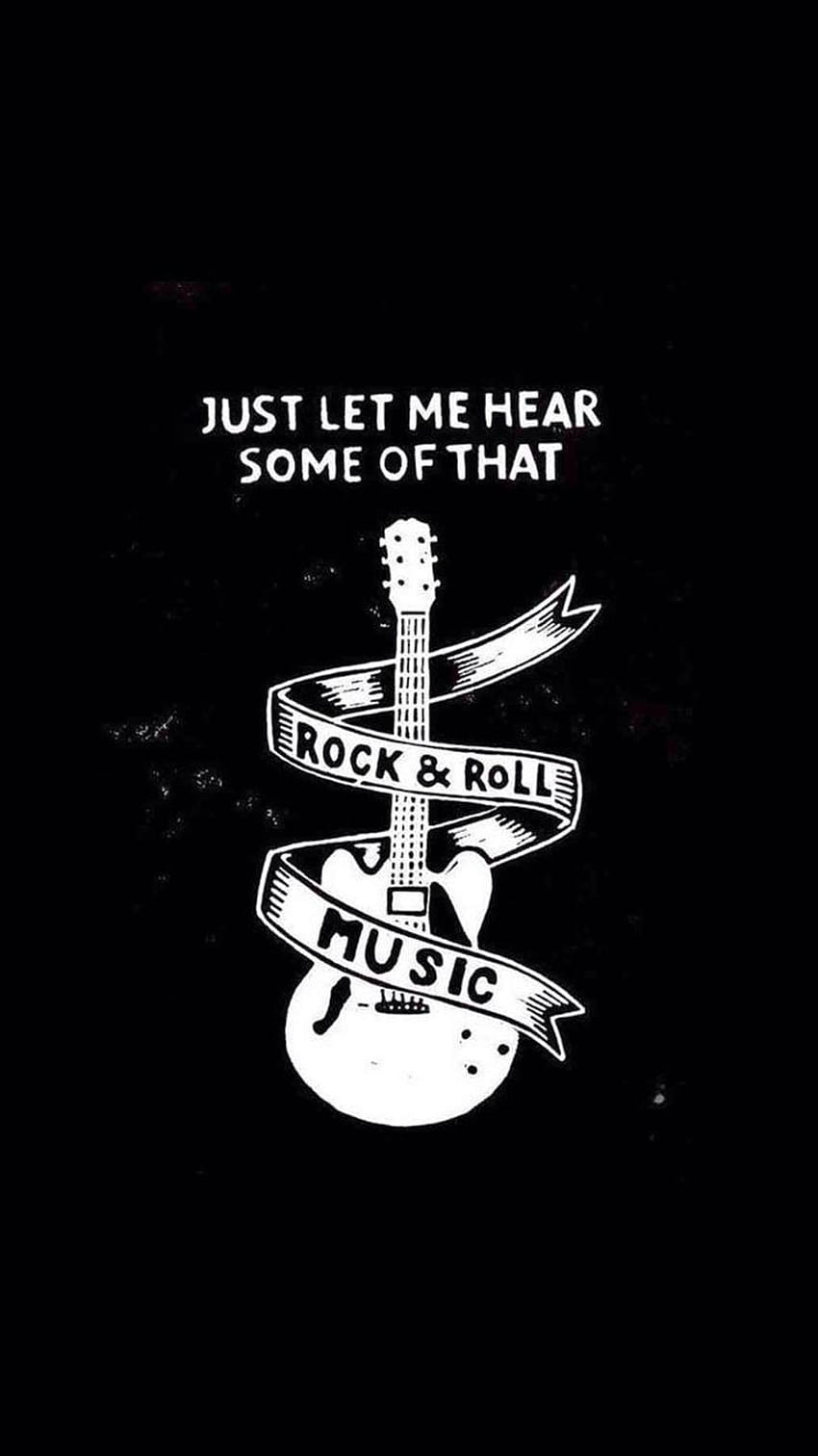 Rock And Roll, musique rock Fond d'écran de téléphone HD