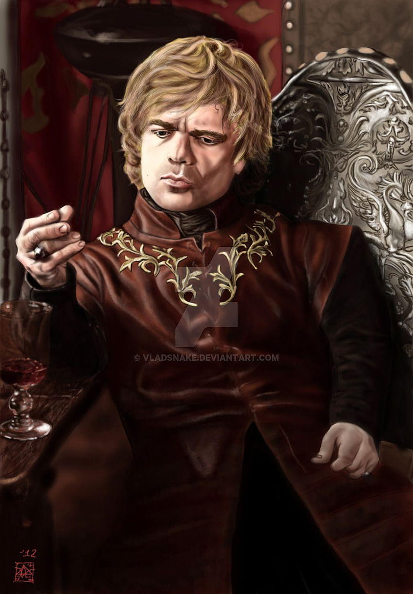 Tyrion Lannister Book Drawing