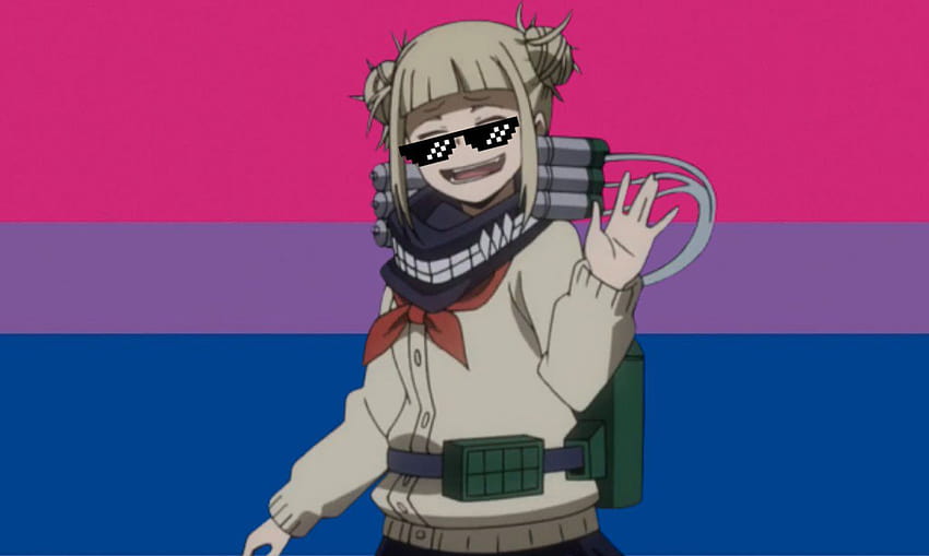 Guess the acc died, pansexual toga HD wallpaper
