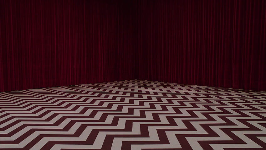 habitación roja de Twin Peaks fondo de pantalla