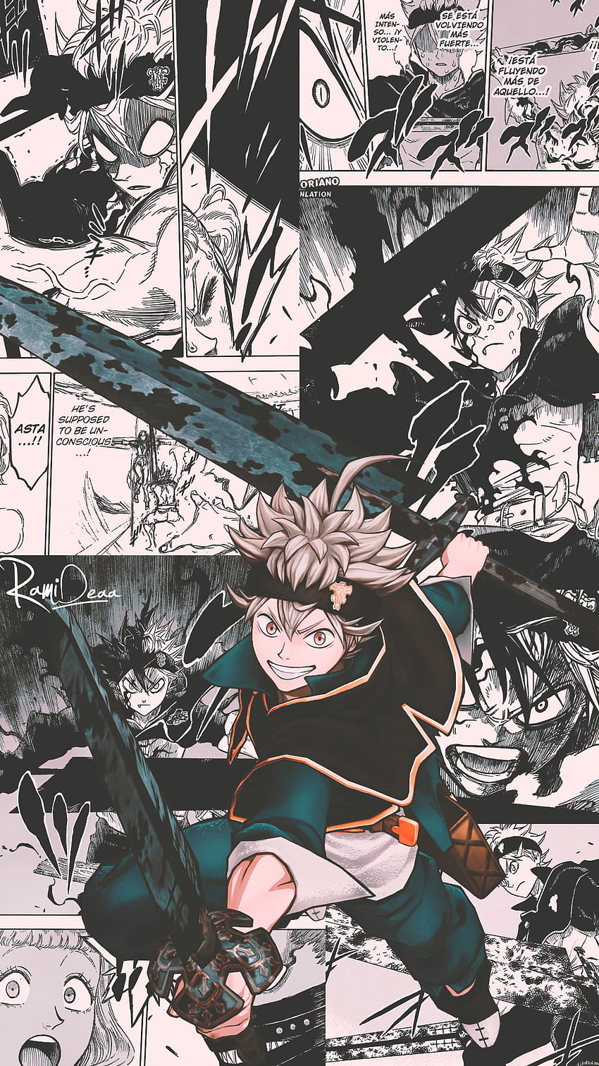 Pin de Light Games ใน Manga/Light Novels, black clover สุนทรียะ วอลล์เปเปอร์โทรศัพท์ HD