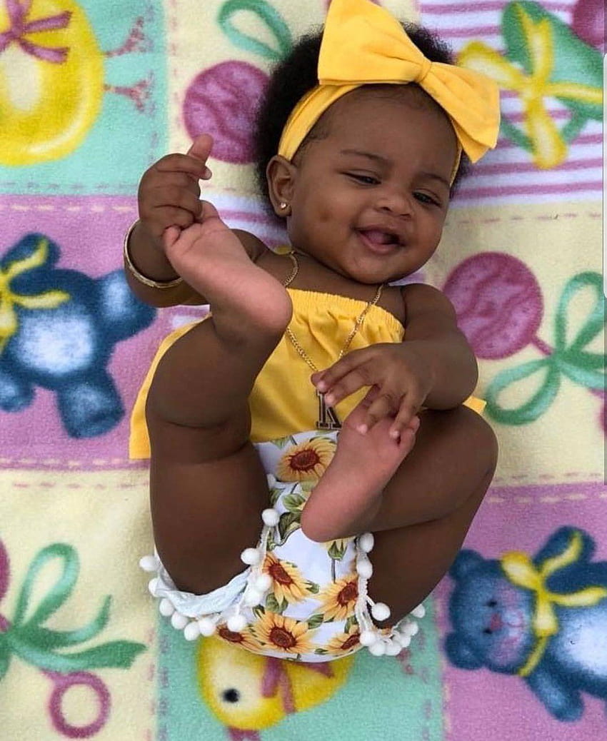 Cute black baby girl HD wallpapers | Pxfuel