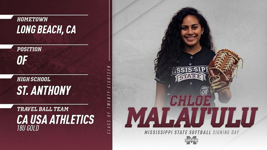 Chloe Malau'ulu Rounds Out MSU Softball's 2018 Signing Class, national signing day 2018 HD wallpaper