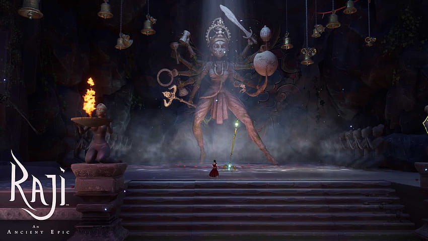 Raji: una epopeya antigua trae la energía clásica de God of War a las leyendas hindúes, raji una epopeya antigua fondo de pantalla