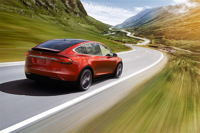 Elon Musk bestätigt, dass Tesla MPV auf Model X-Chassis, Tesla Model X, gebaut wird HD-Hintergrundbild