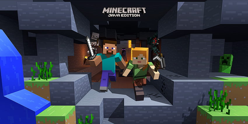 Avvio di Minecraft Java Edition Sfondo HD