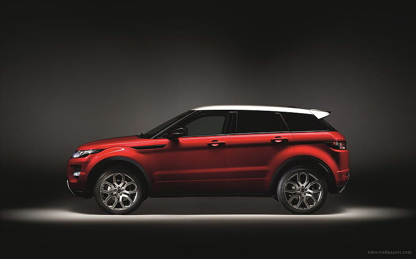 2012 Range Rover Evoque 3 ...coche, range rover rojo fondo de pantalla
