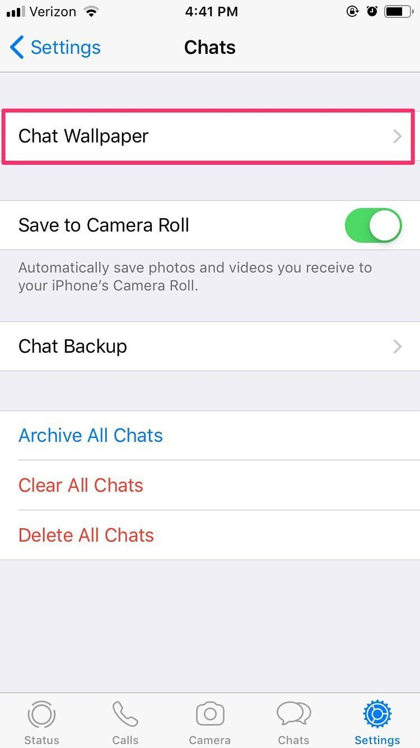 How to change the WhatsApp backgrounds in your chats to a , color, or custom HD phone wallpaper