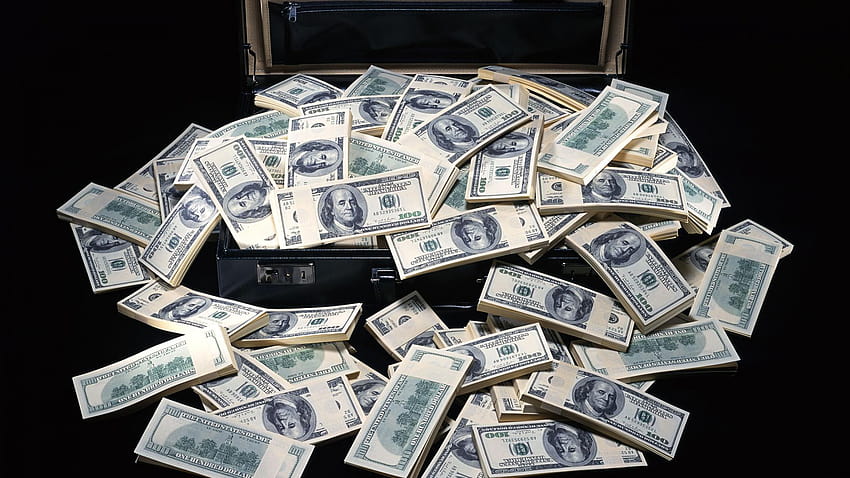 A briefcase full of money HD wallpaper