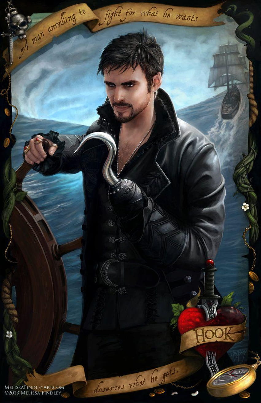 Once Upon A Time Hook ~ Box, captain hook HD phone wallpaper