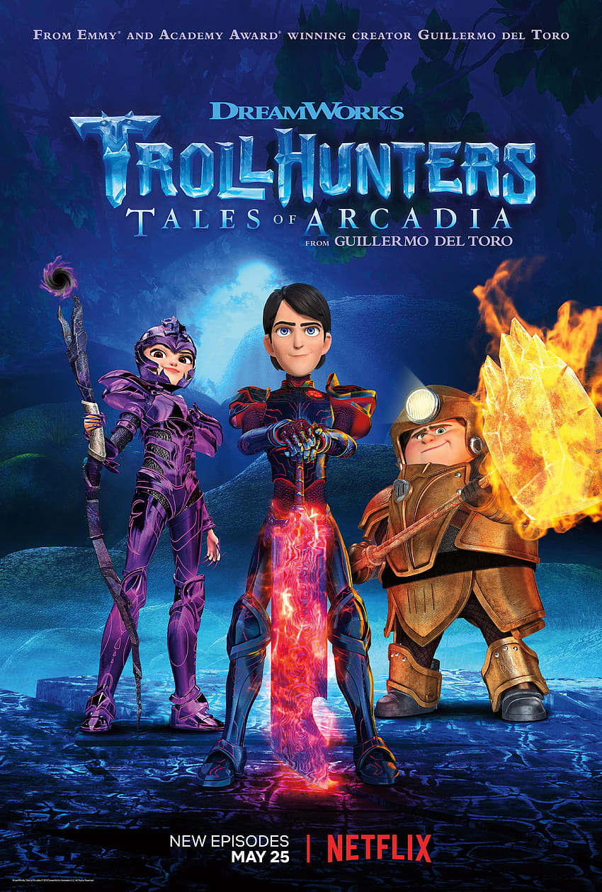Trollhunters: Tales of Arcadia、クレア・ヌニェス HD電話の壁紙