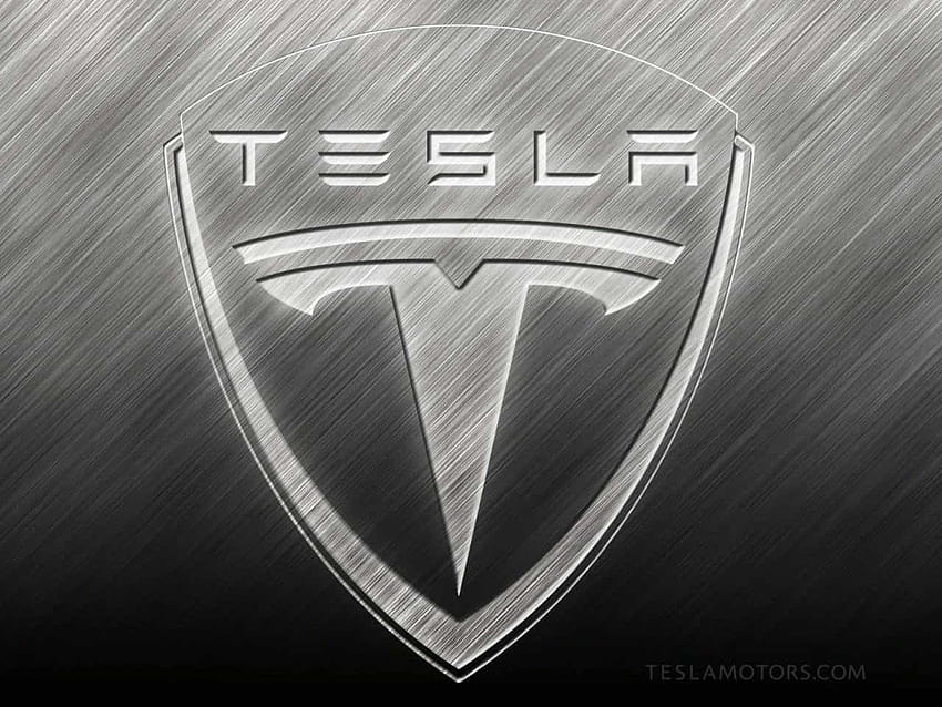 Najlepsze 5 silników Tesli na biodrze, logo Tesli Tapeta HD