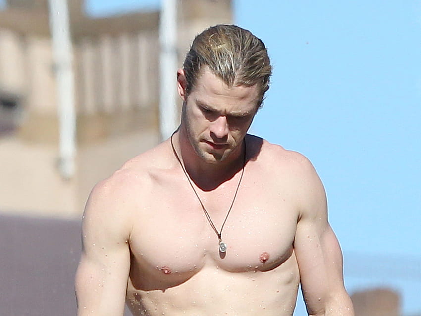 Chris Hemsworth Workout, Thor-Körper HD-Hintergrundbild