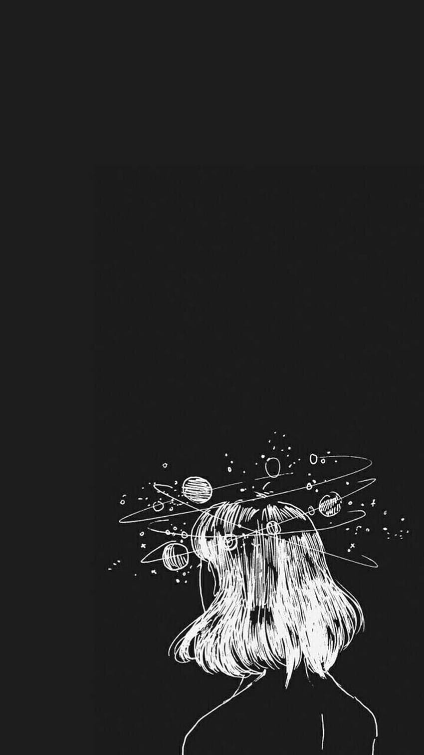 Aesthetic Minimalist Backgrounds em 2020, black and white space aesthetic  HD phone wallpaper | Pxfuel