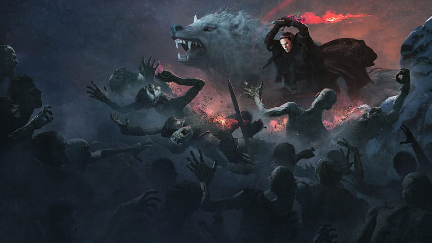 Art numérique Guerrier Epée Jon Snow A Song Of Ice And Fire Game Of Thrones Fond d'écran HD