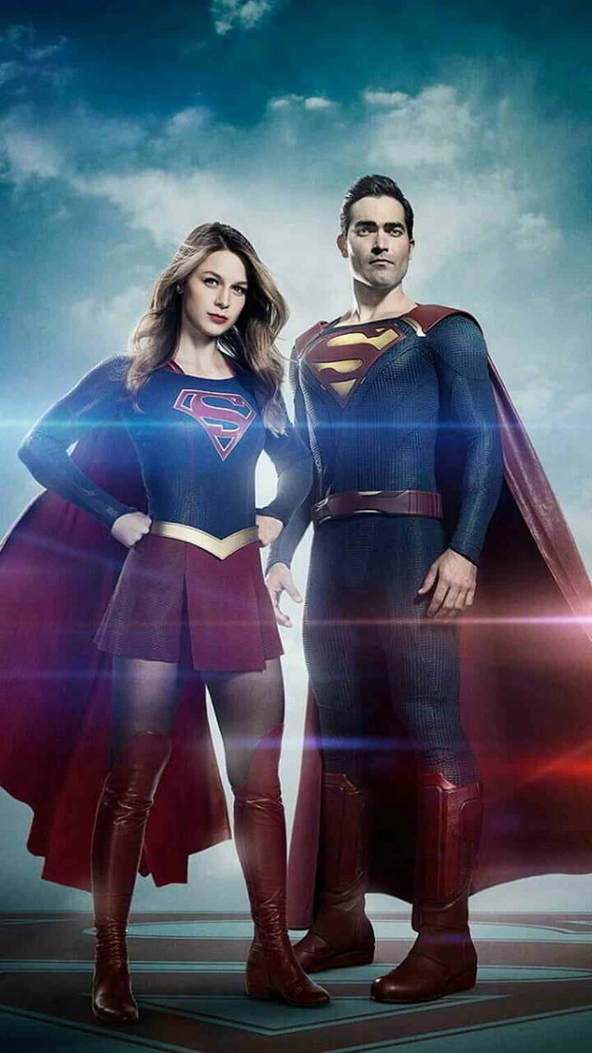 The best, supergirl and superman HD phone wallpaper
