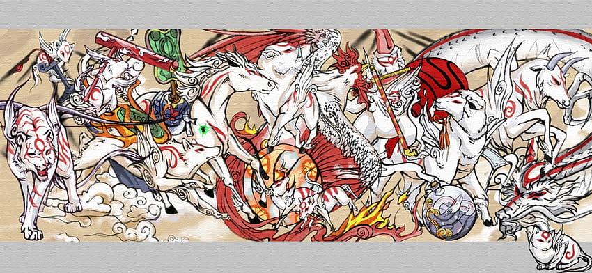 How Okami Transformed the Meaning of Characters like Amaterasu, japanese gods HD wallpaper