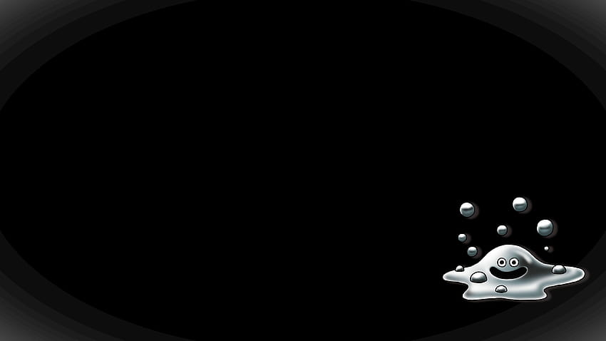Einfacher flüssiger Metallschleim: Drachenquest, Drachenquestschleim HD-Hintergrundbild