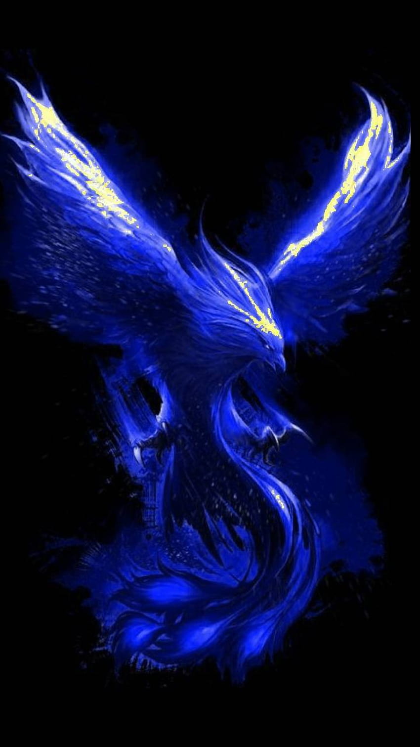 Blue phoenix di MightyDuck1962 Sfondo del telefono HD