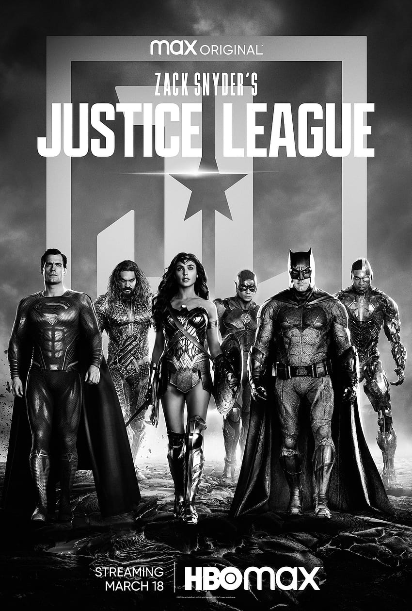 Лигата на справедливостта на Зак Снайдер, плакат на Лигата на справедливостта на Зак Снайдерс HD тапет за телефон
