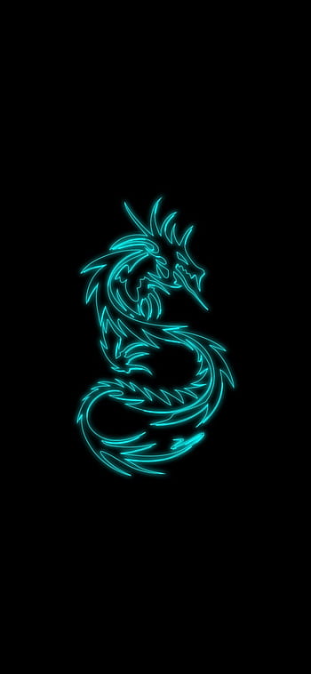 absurdres alternate_color dark_background dragon glowing highres