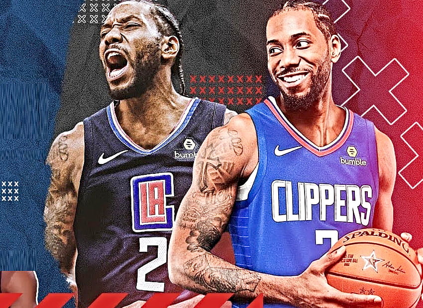 다음은 Kawhi Leonard의 Los Angeles Clippers 저지입니다. NBA Paul George와 Kawhi Leonard HD 월페이퍼