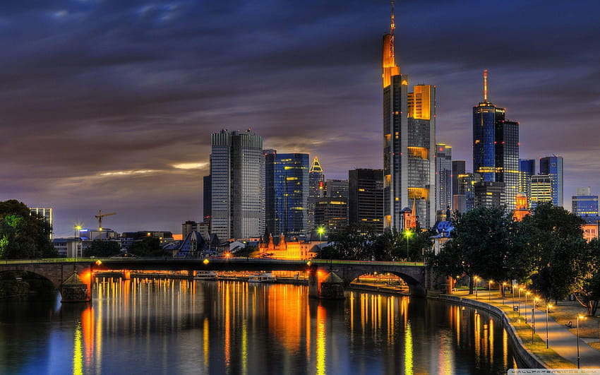 Frankfurt, Almanya : Yüksek Çözünürlük : Mobil HD duvar kağıdı