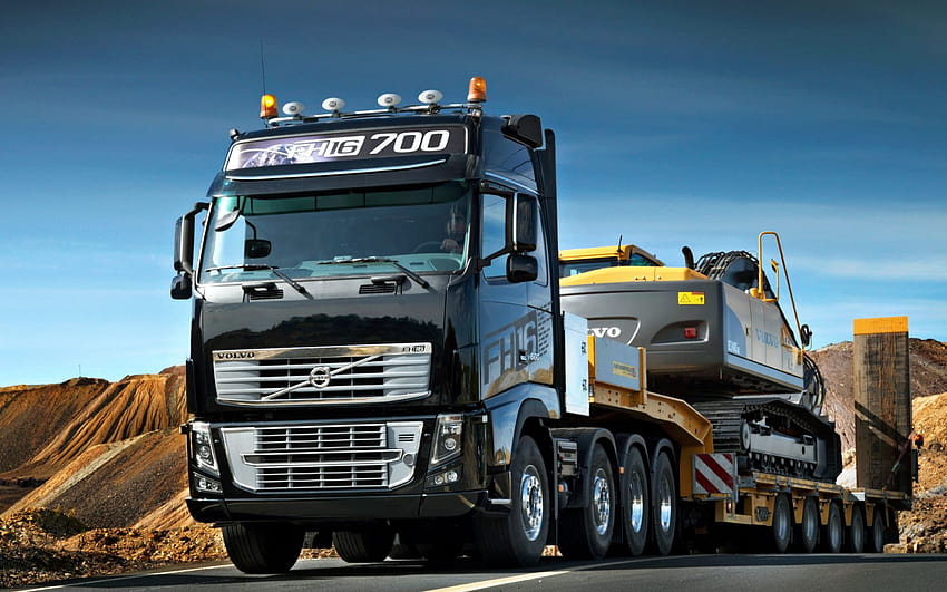 Camion Volvo nel 2020, camion Renault Sfondo HD