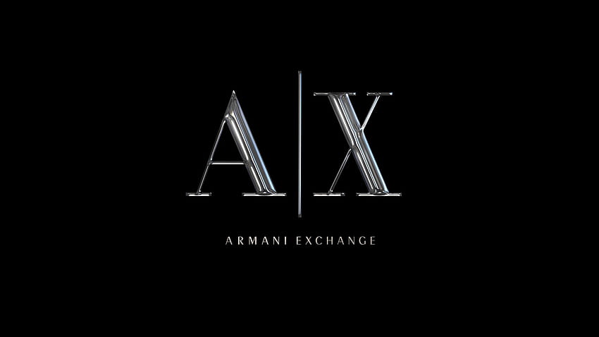 Фон на логото на Armani Exchange., пълен с emporio armani HD тапет