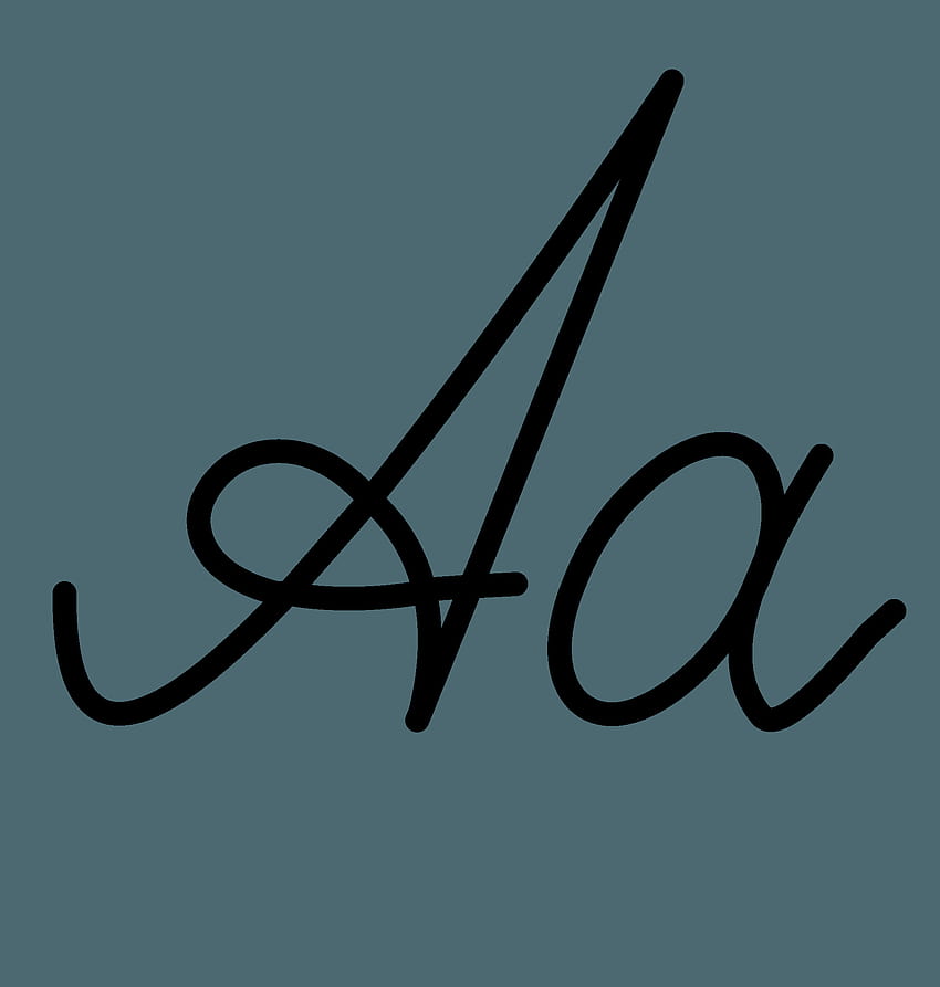how do you write letters in cursive www HD phone wallpaper