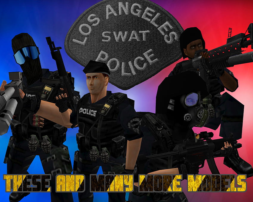 Lapd Swat posted by Ryan Peltier HD wallpaper