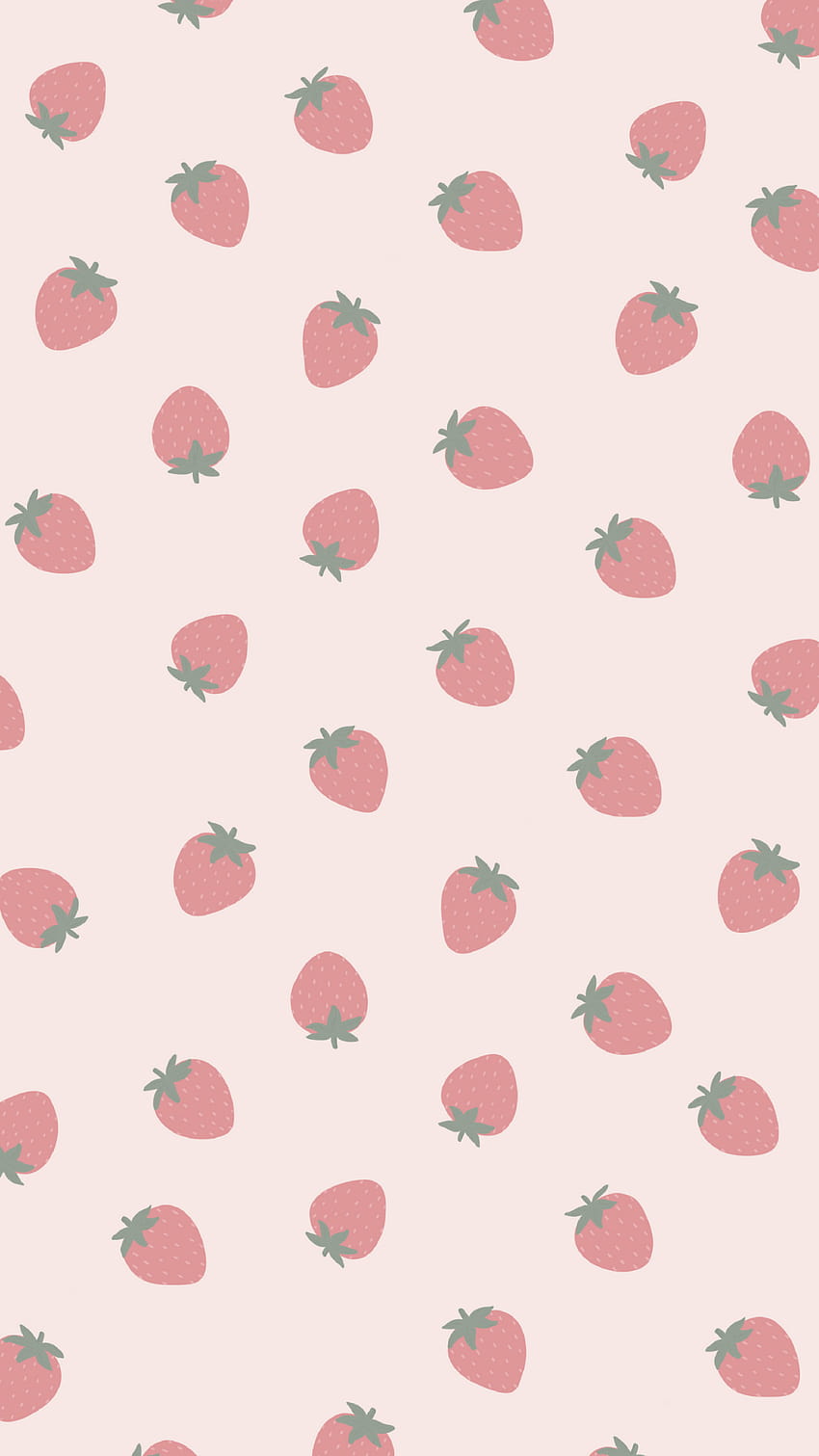 Strawberry Summer Phone, cute light pink summer HD phone wallpaper