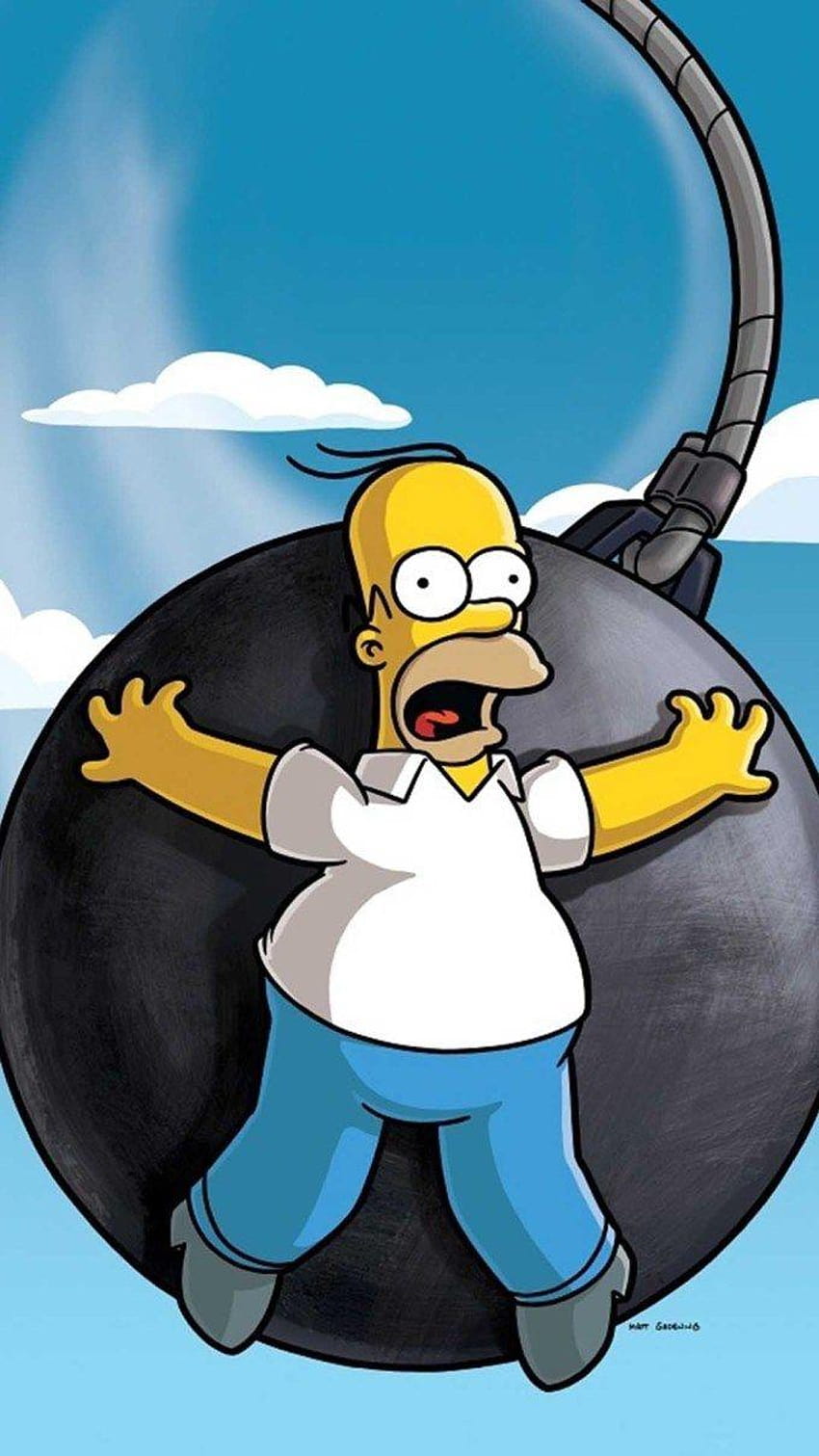 Homer Simpson For Iphone, sad simpsons HD phone wallpaper