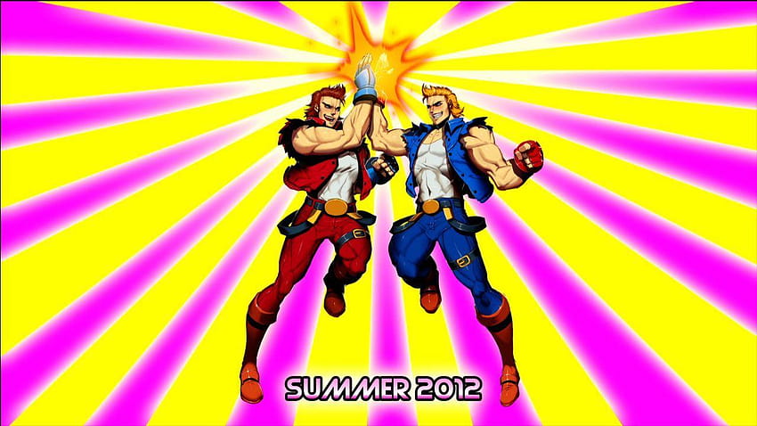 Double Dragon Neon and Backgrounds HD wallpaper
