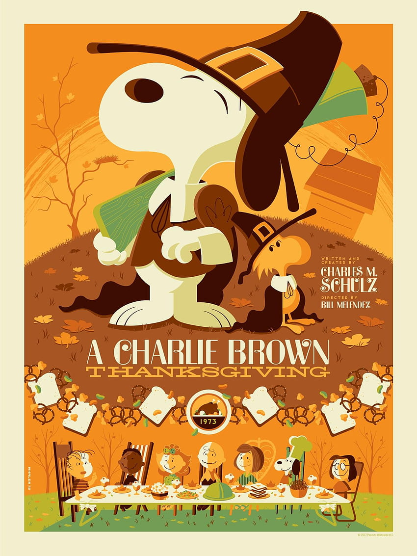 Acción de gracias de Charlie Brown, dibujos animados, HQ A, móvil de acción de gracias fondo de pantalla del teléfono