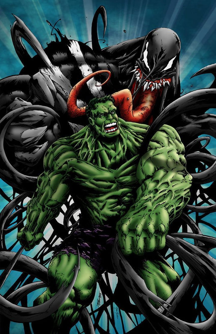 Venom vs Hulk, zehir hulk HD telefon duvar kağıdı | Pxfuel