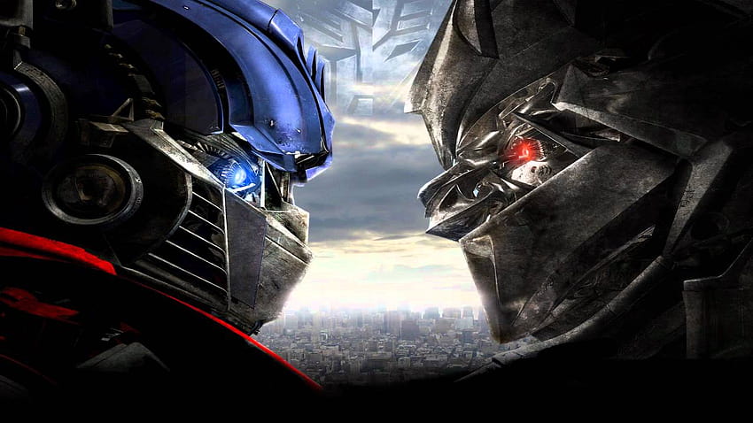 Transformers 3 Dark of the Moon Music, Optimus Prime kontra Megatron Tapeta HD