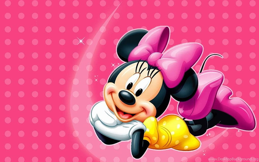 Cute Pink Mickey Mouse 1184 Computer Best, computer mickey HD wallpaper